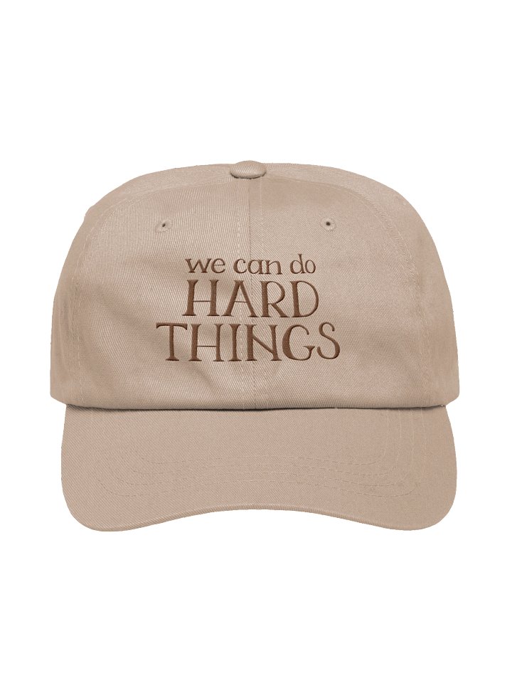 We Can Do Hard Things Hat product image (5)