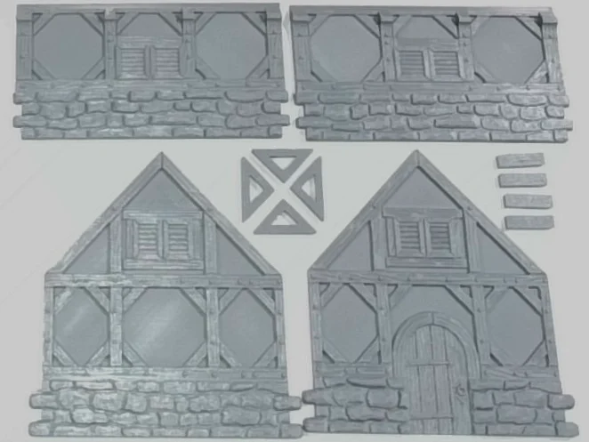 Tudor Cottage Model product image (3)