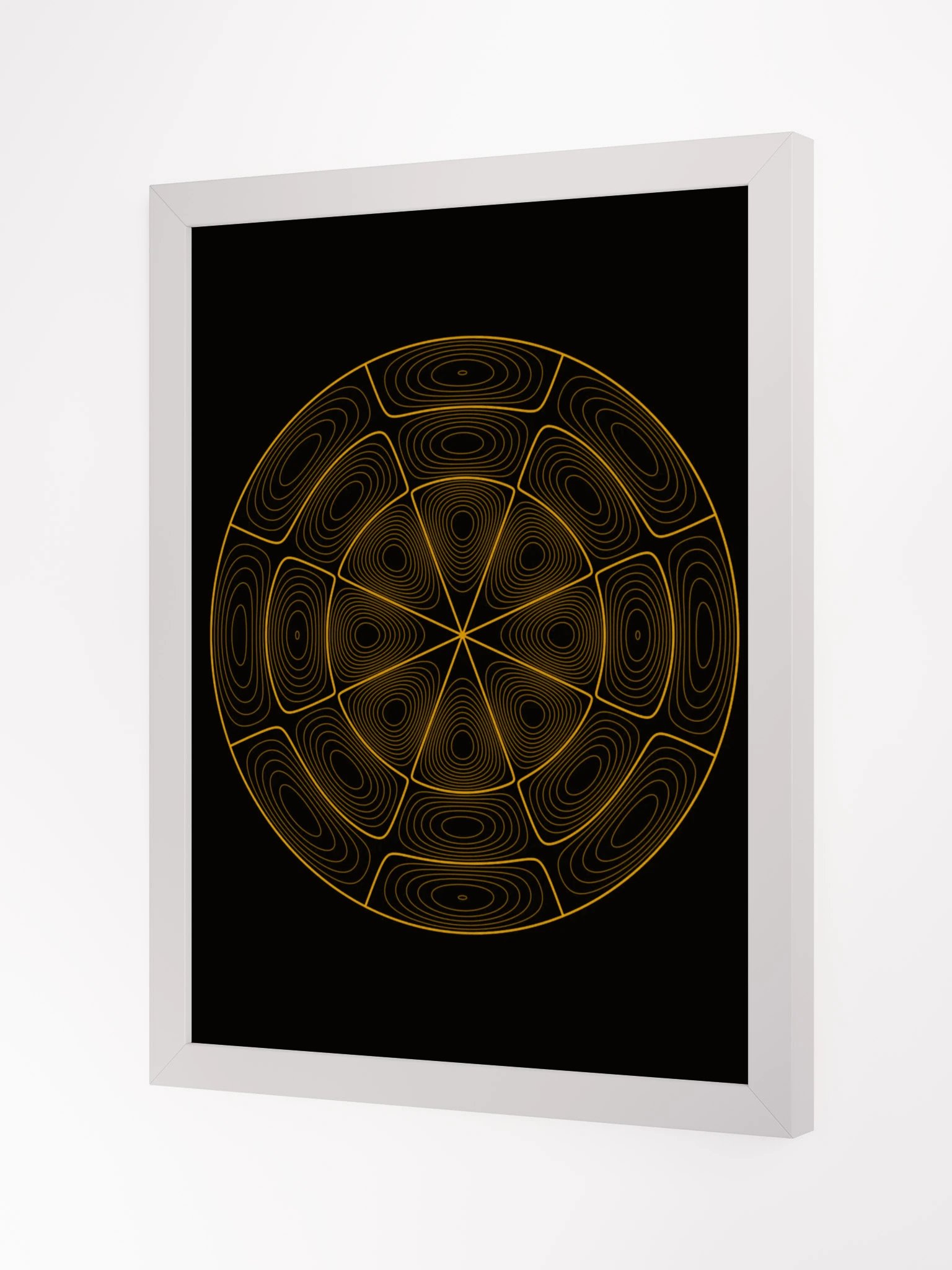 Crown · Lines Framed Poster product image (76)