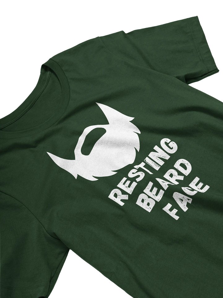 Resting Beard Face Tee (Dark) product image (2)