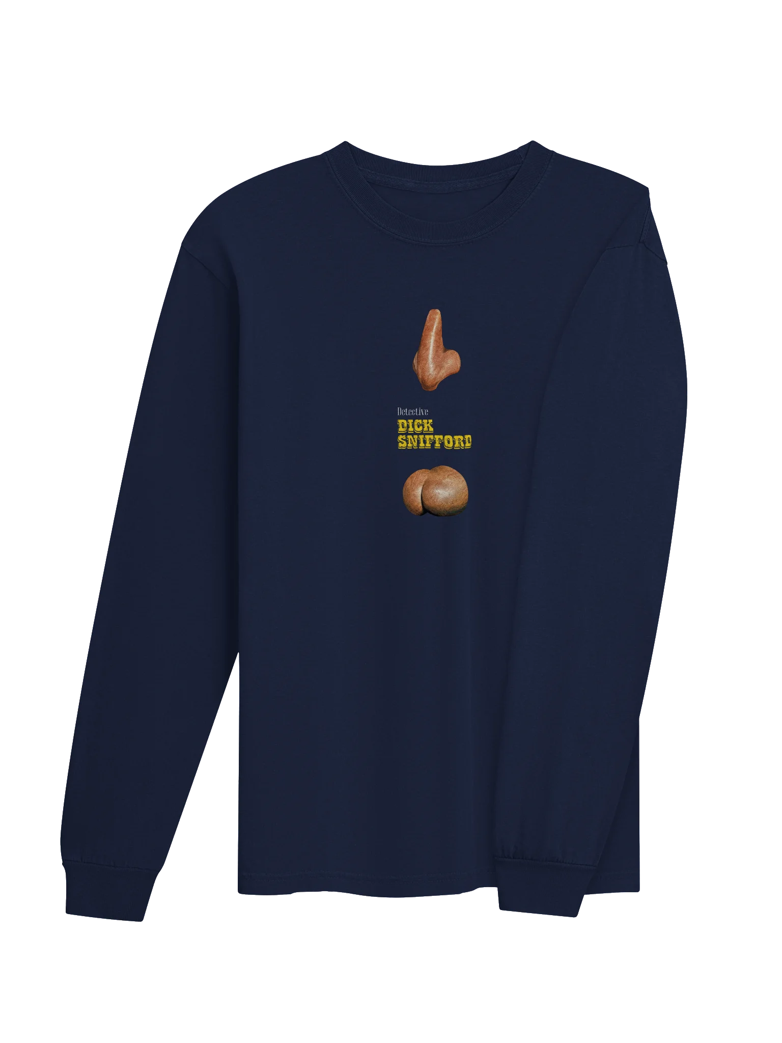 Dick Snifford Nose for Trouble Long Sleeve T-Shirt product image (12)
