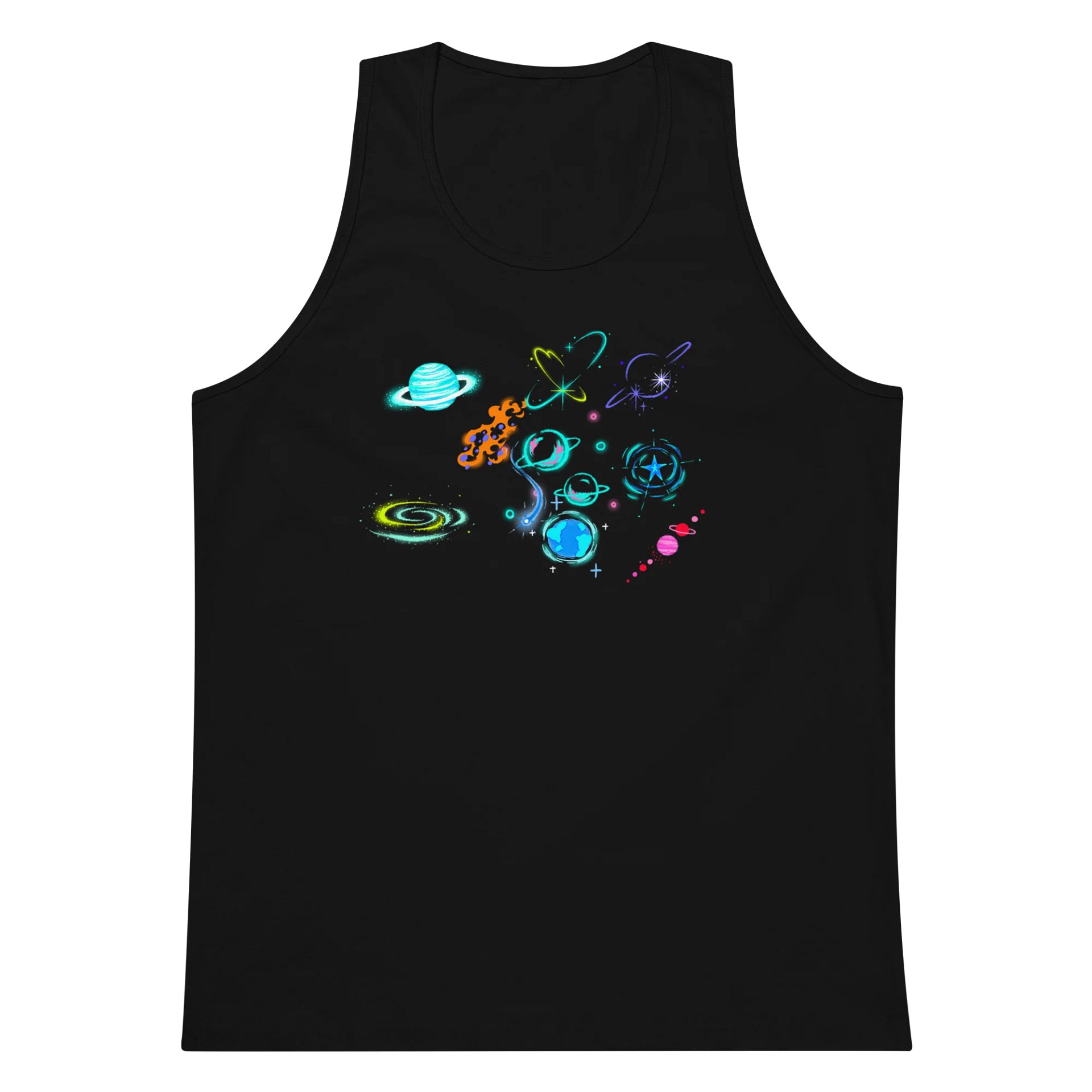 Space tank top product image (5)