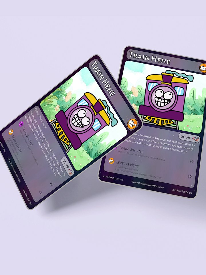 Train Hehe Digital Card [Hehe TCG Card #09] product image (1)