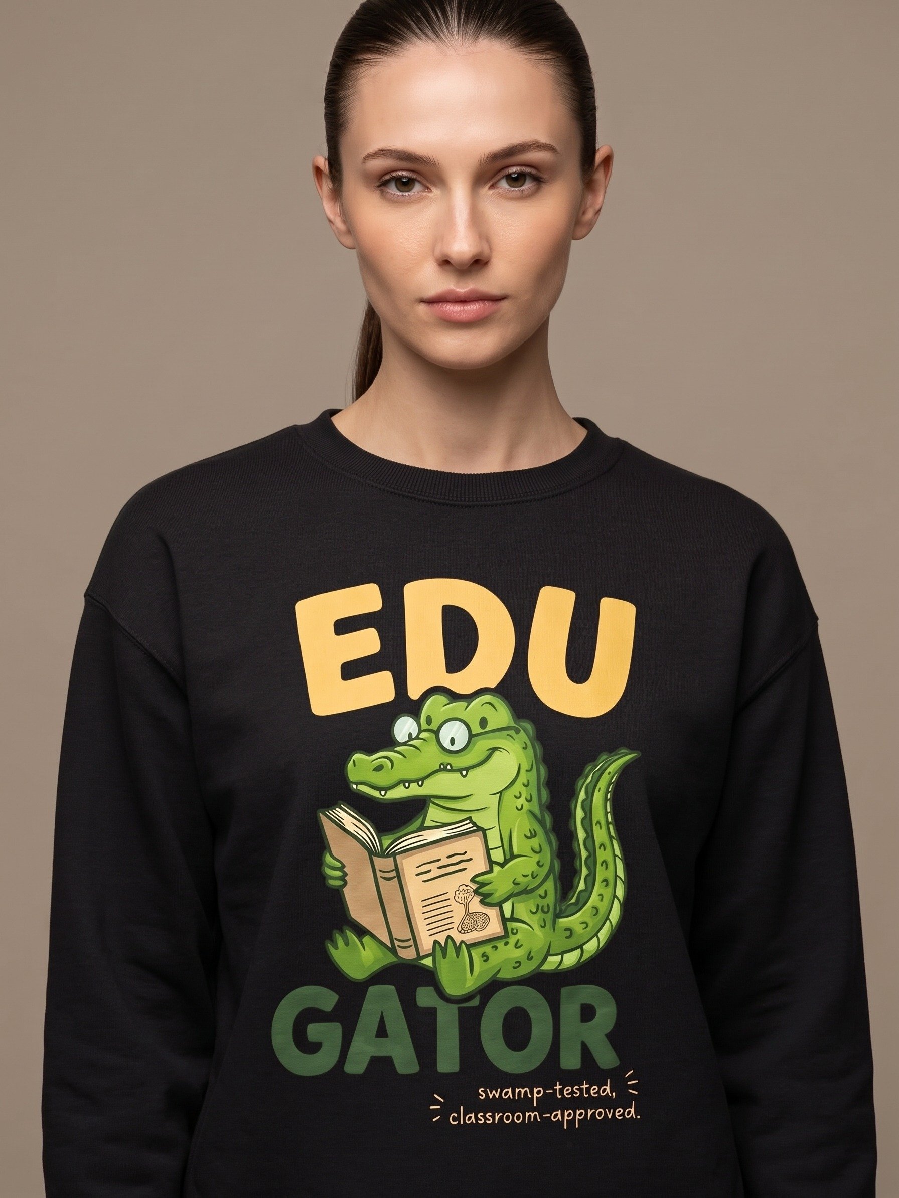 EDU GATOR Sweatshirt – Funny Teacher & Education Crewneck product image (2)