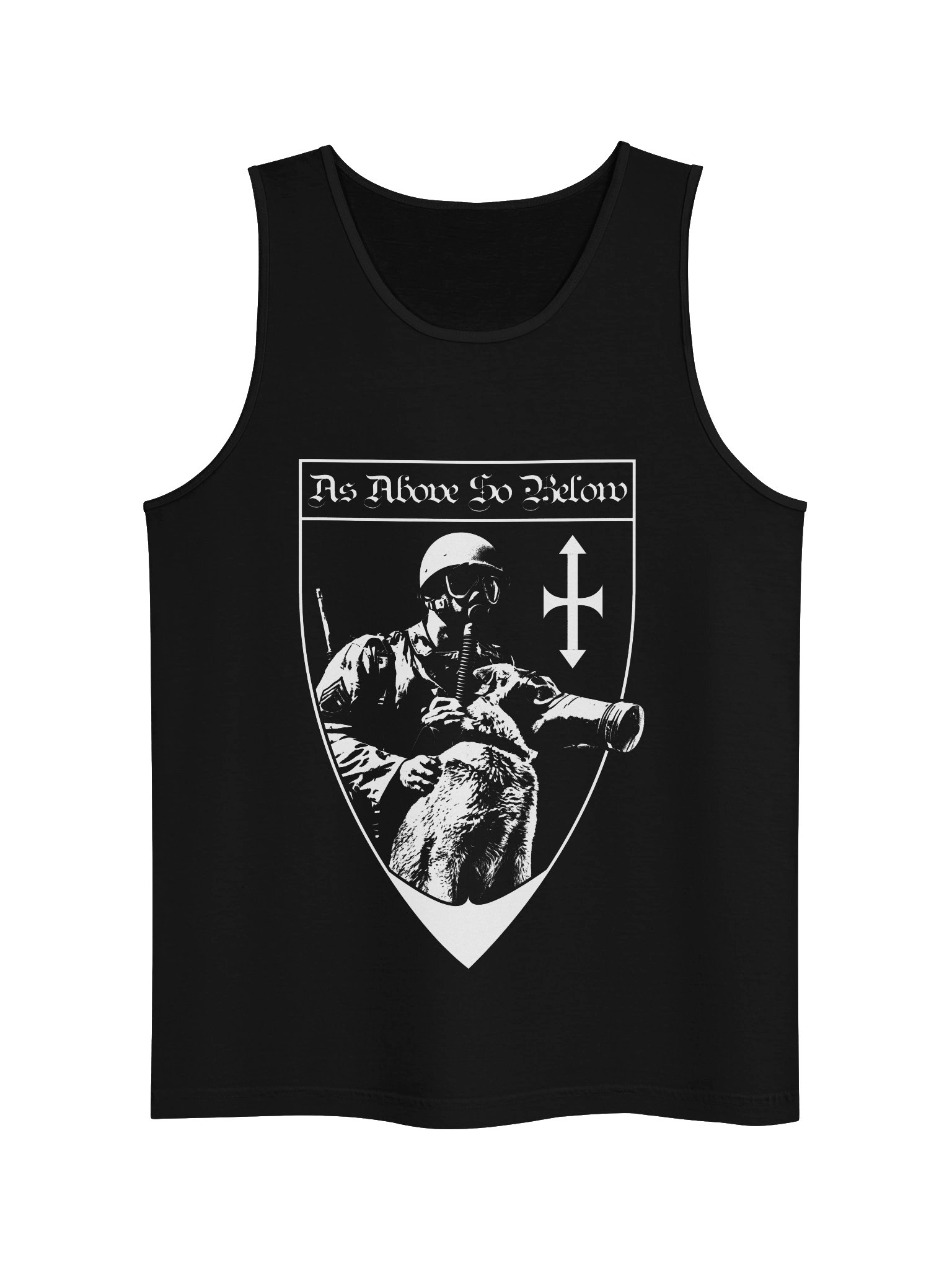 AS ABOVE SO BELOW LOGO TANKTOP product image (1)