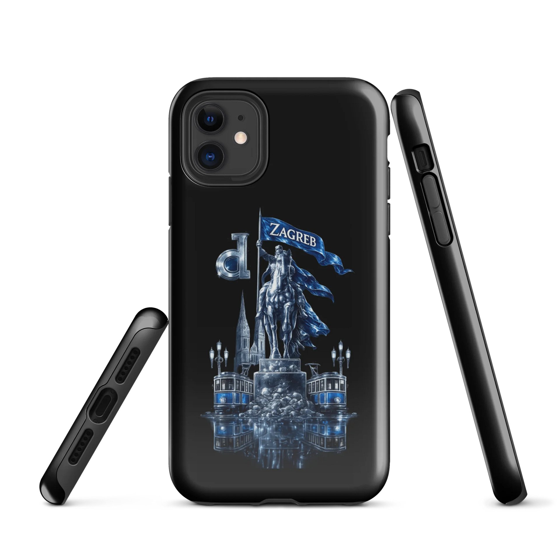 PLAVI ZAGREB - MASKA ZA MOBITEL ; IPHONE product image (1)