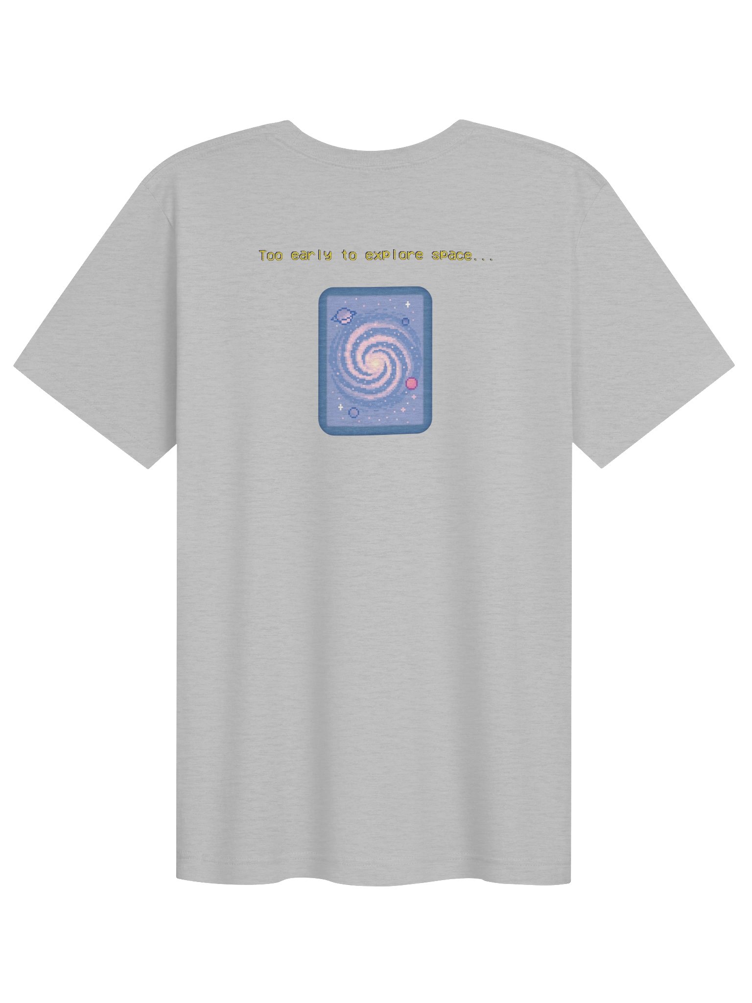 Millennial Tech Evolution Retro Tee - Blue Theme product image (6)