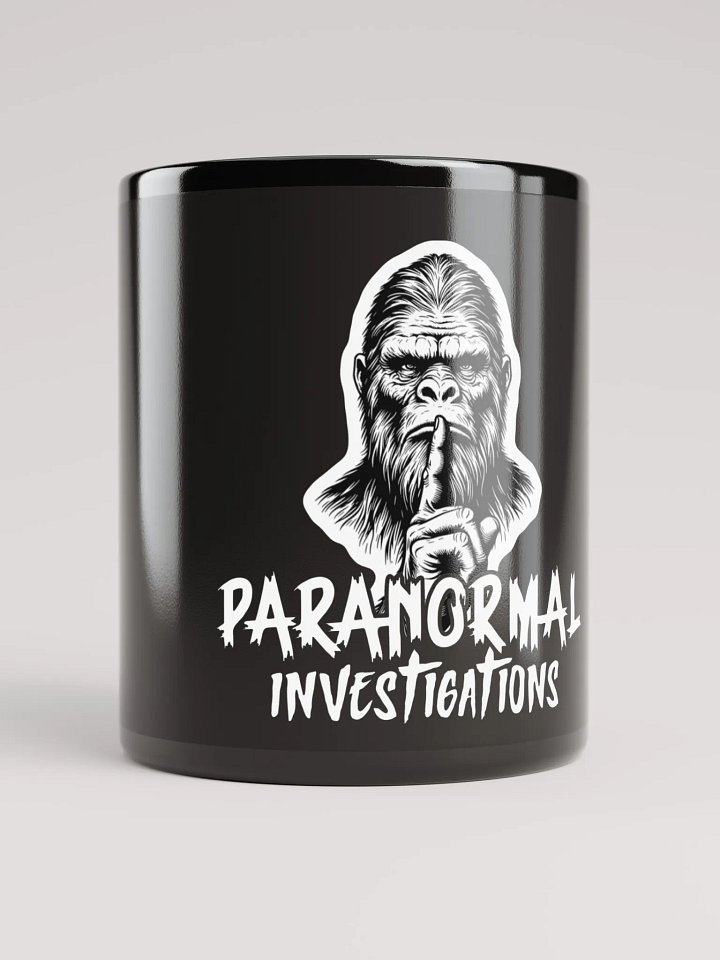 Shhh Sasquatch Black Glossy Mug product image (1)