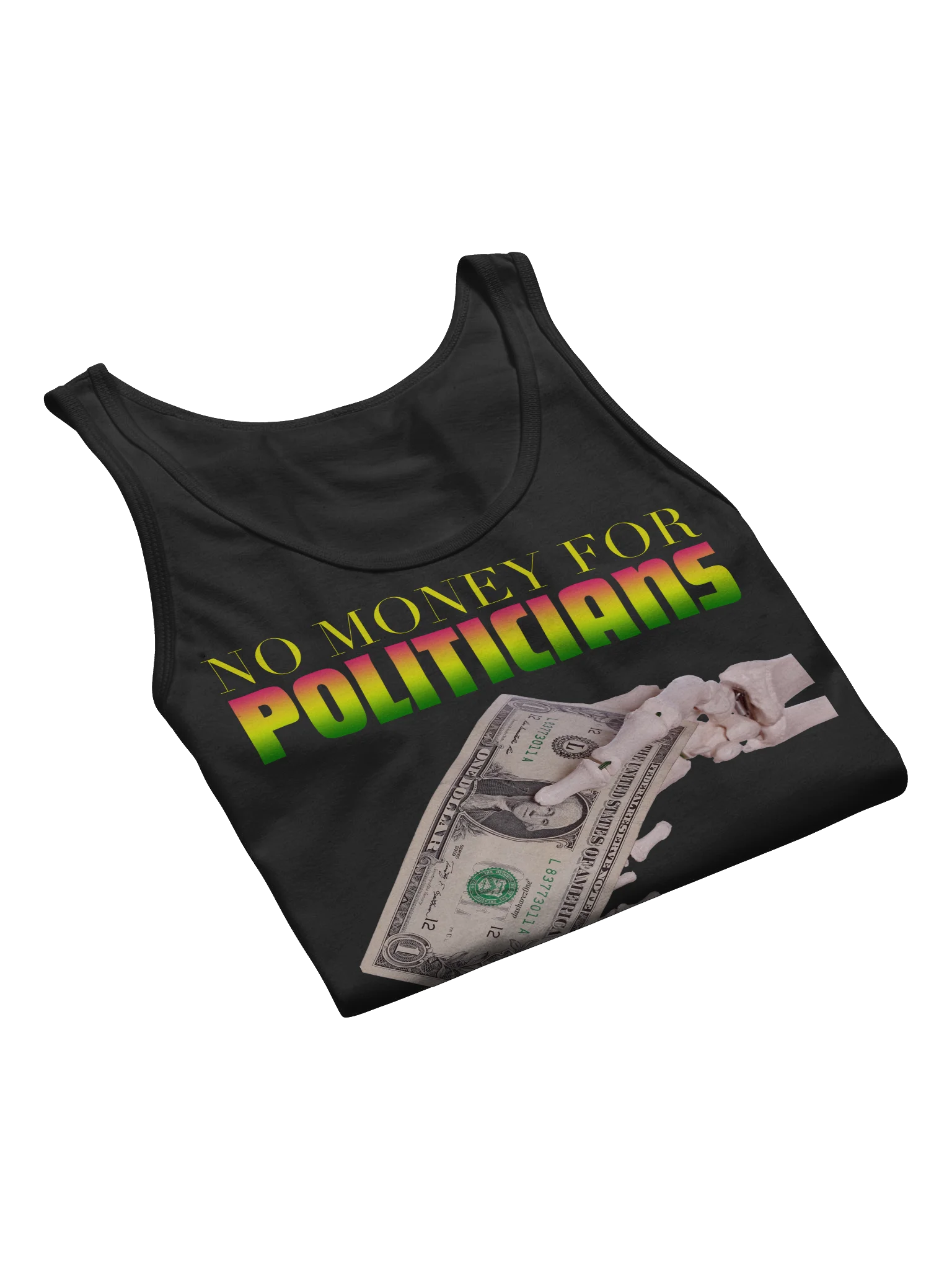NO MONEY FOR POLTICIANS "TANK TOP" product image (13)