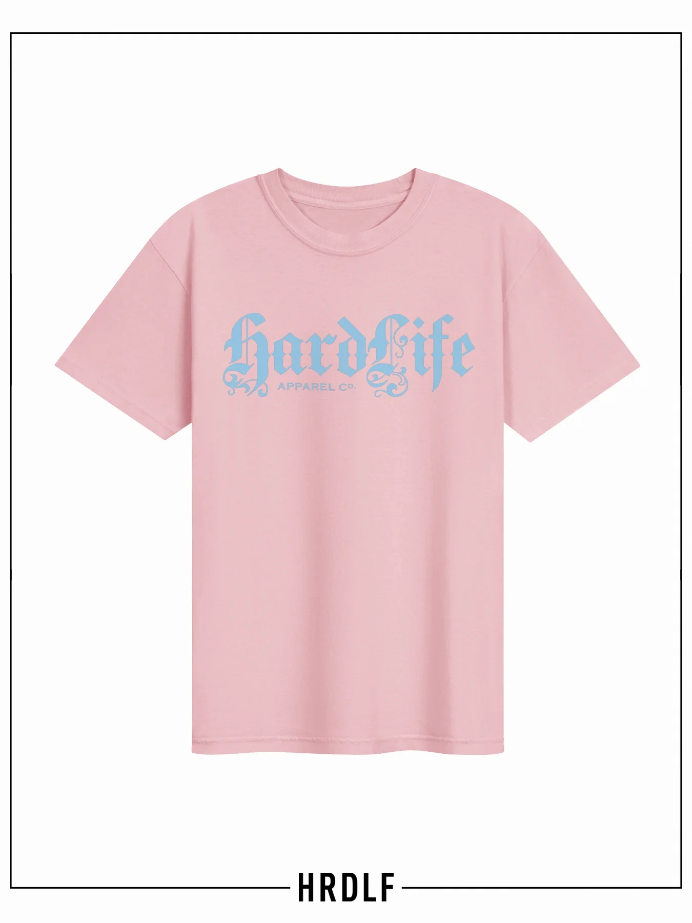 OG Logo - Light Blue on Blossom Pink Tee product image (1)