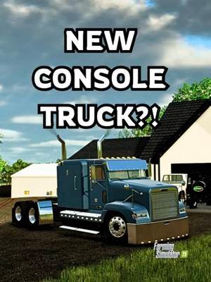 Yes. It’s. On. Console. #farmingsimulator25 