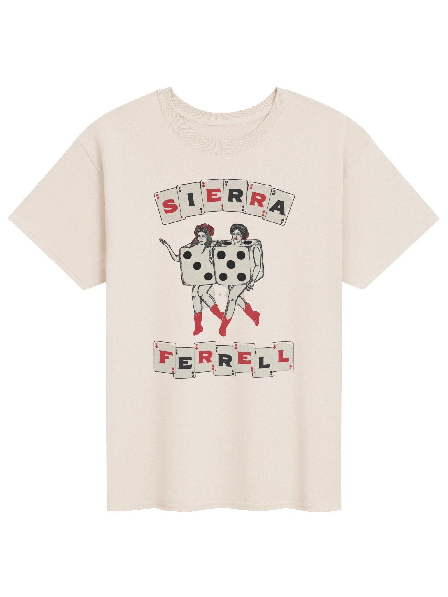 Ivory Dice Sierra Ferrell Tshirt product image (1)