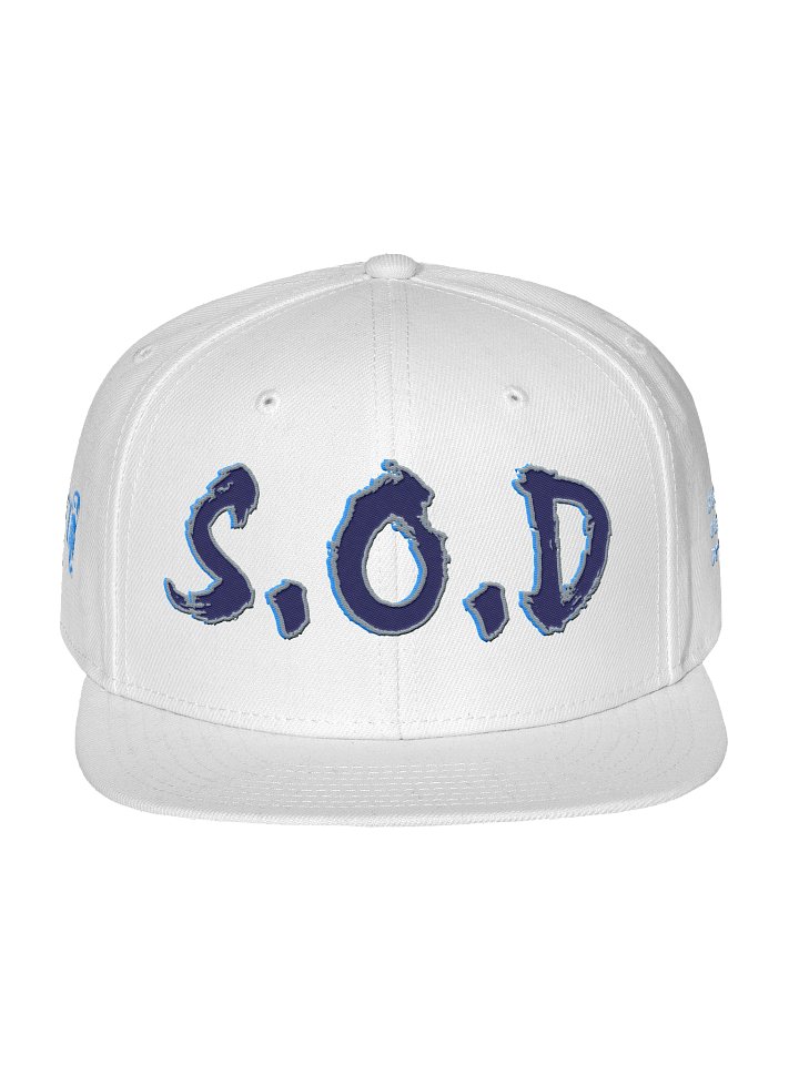 S.O.D SNAPBACK (WHITE) product image (1)