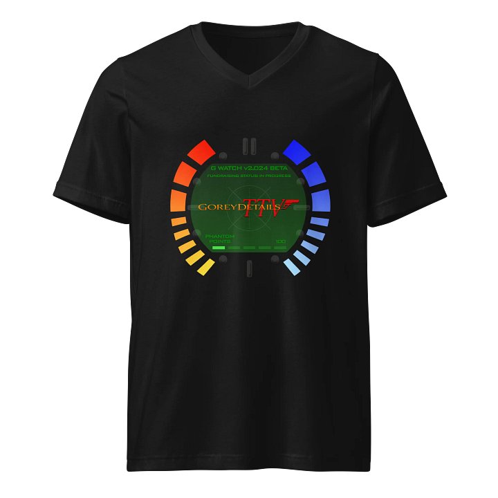 The name's Gorey, Shawn Gorey - Bella+Canvas Short Sleeve V-Neck Jersey T-Shirt product image (1)