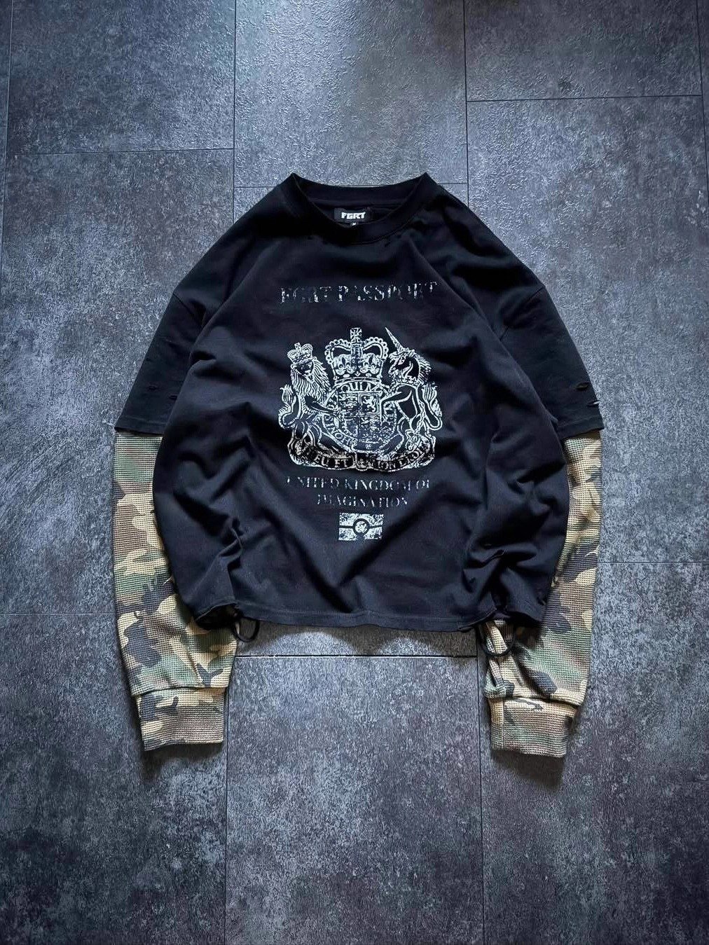 Crest Layered Camo Longsleeve product image (1)