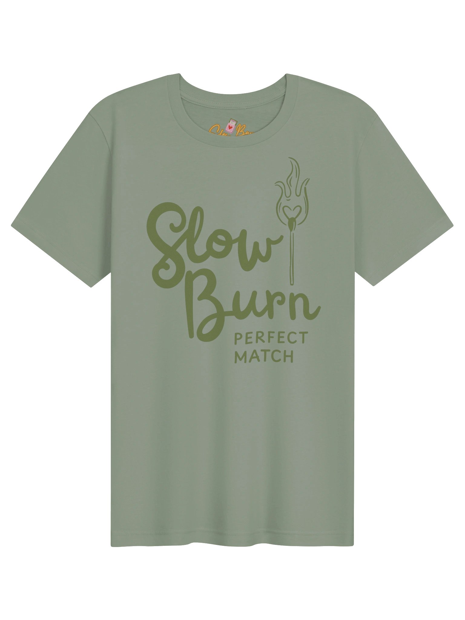 Slow Burn Perfect Match | Army Green logo - B&C product image (1)