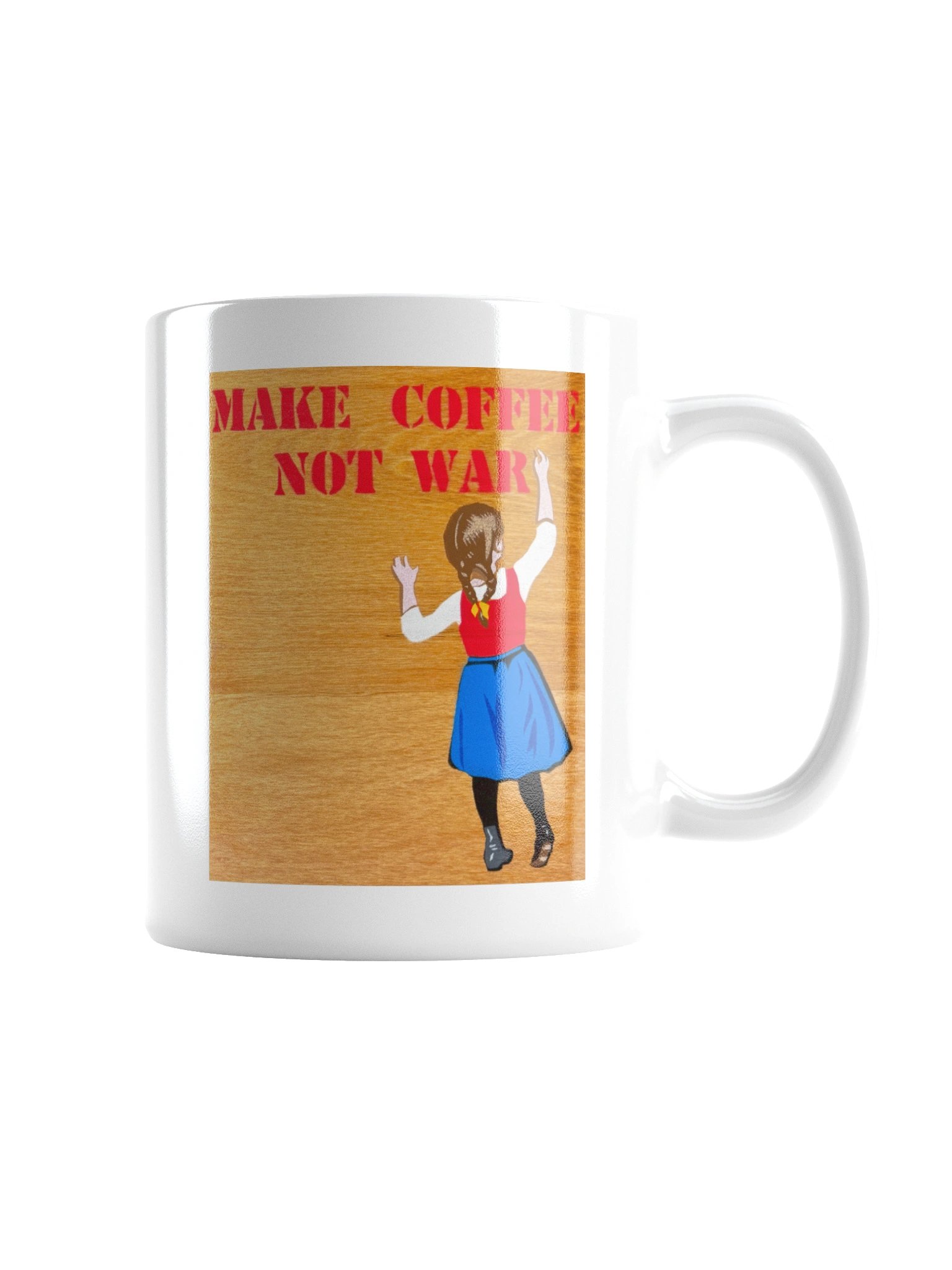 Make Coffee Not War Mug product image (3)