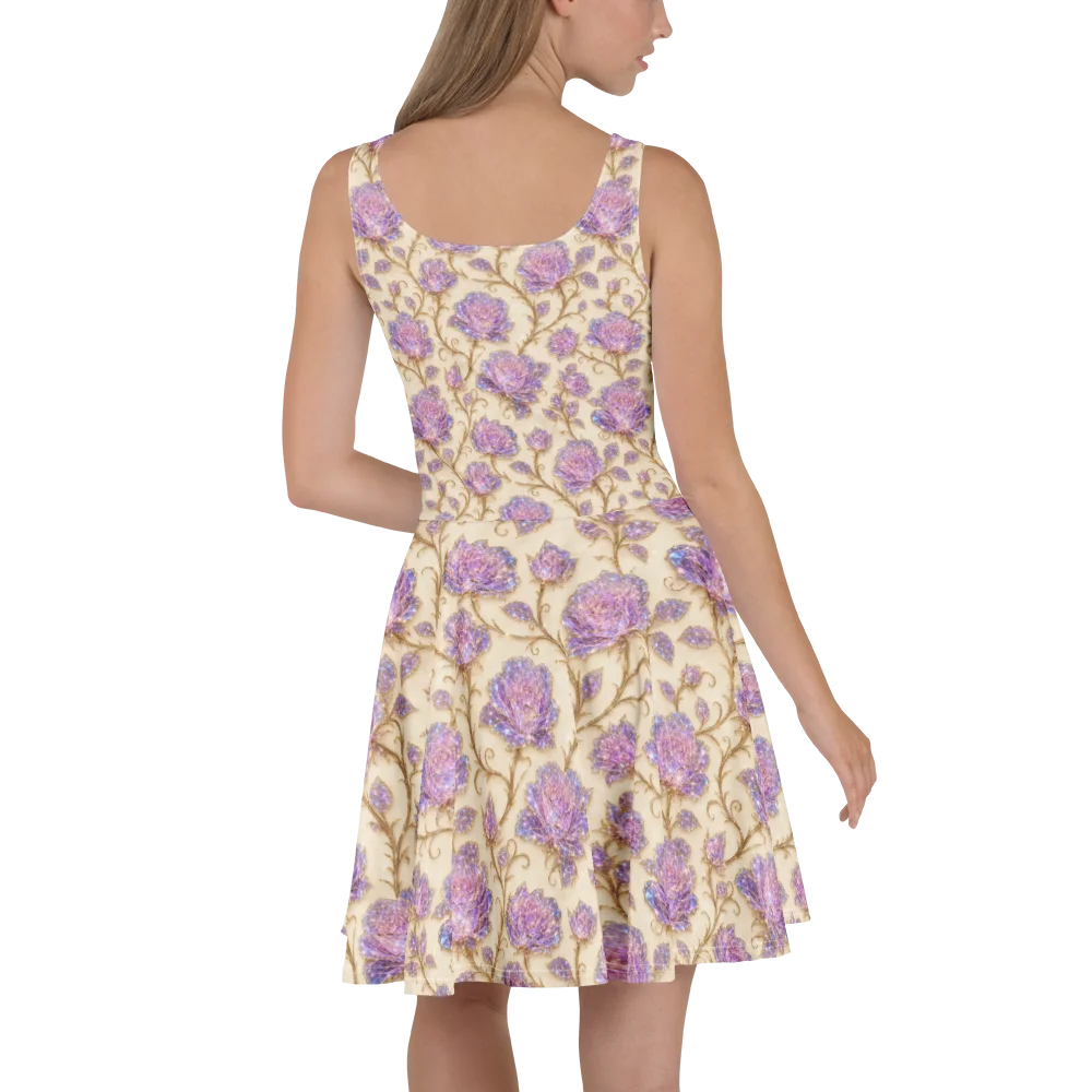 Luminous Crystal Rose Skater Dress product image (4)