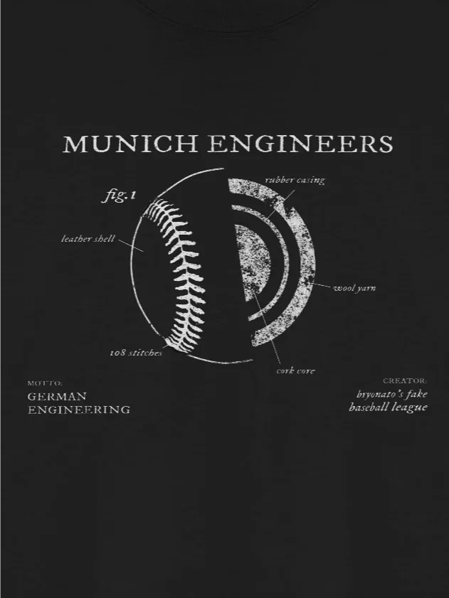 Munich Engineers "Diagram" Tee product image (2)