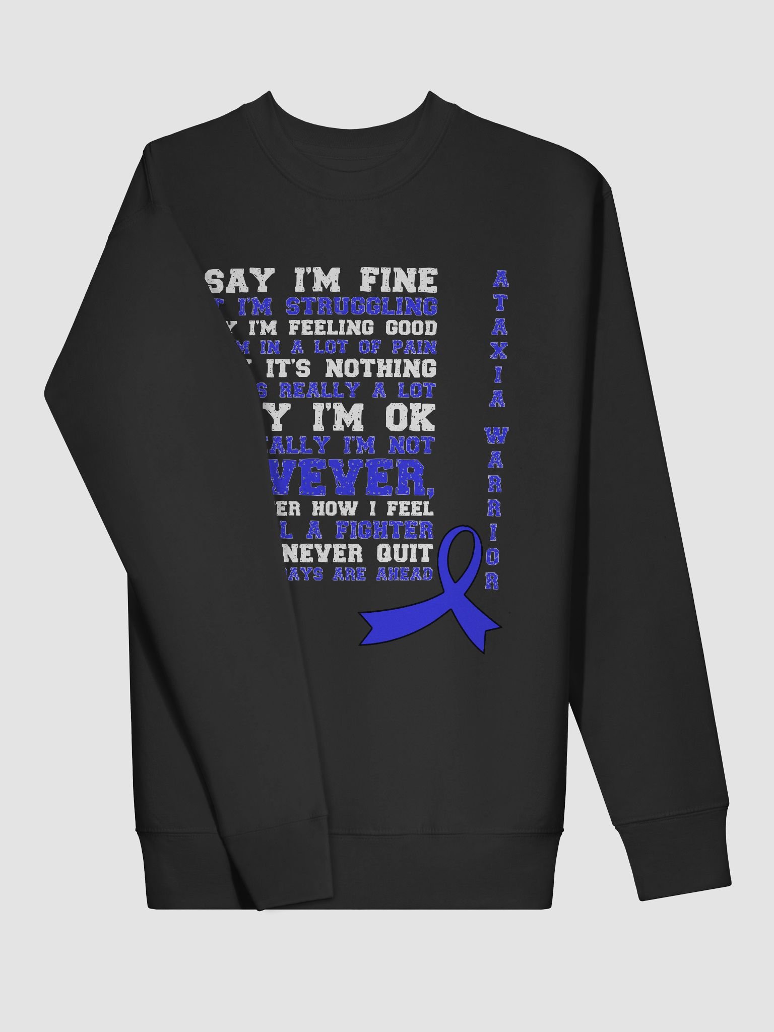 Ataxia Warrior Sweatshirt product image (3)