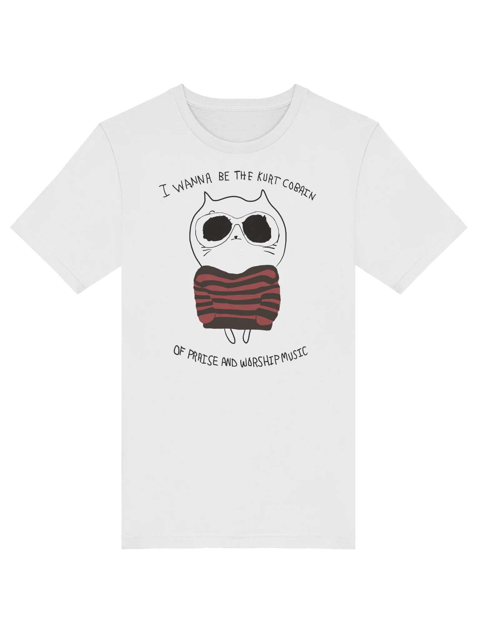Kurt Cobain parody Statement Tee product image (5)