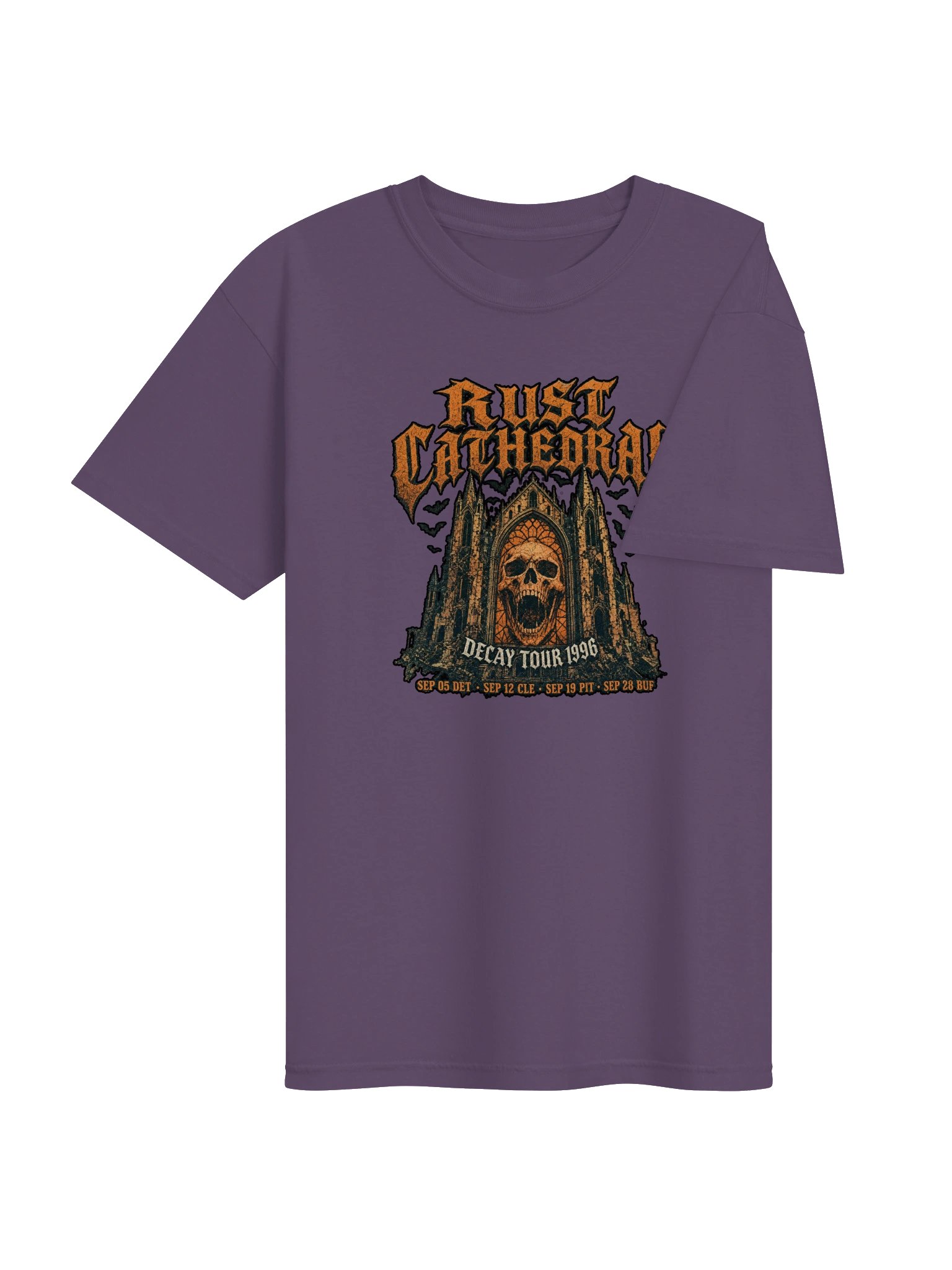 Rust Cathedral Decay Tour Graphic T-Shirt product image (6)