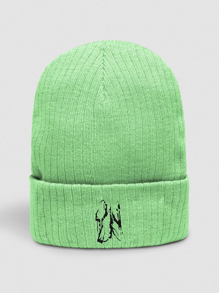 Black YN Logo Beanie product image (1)