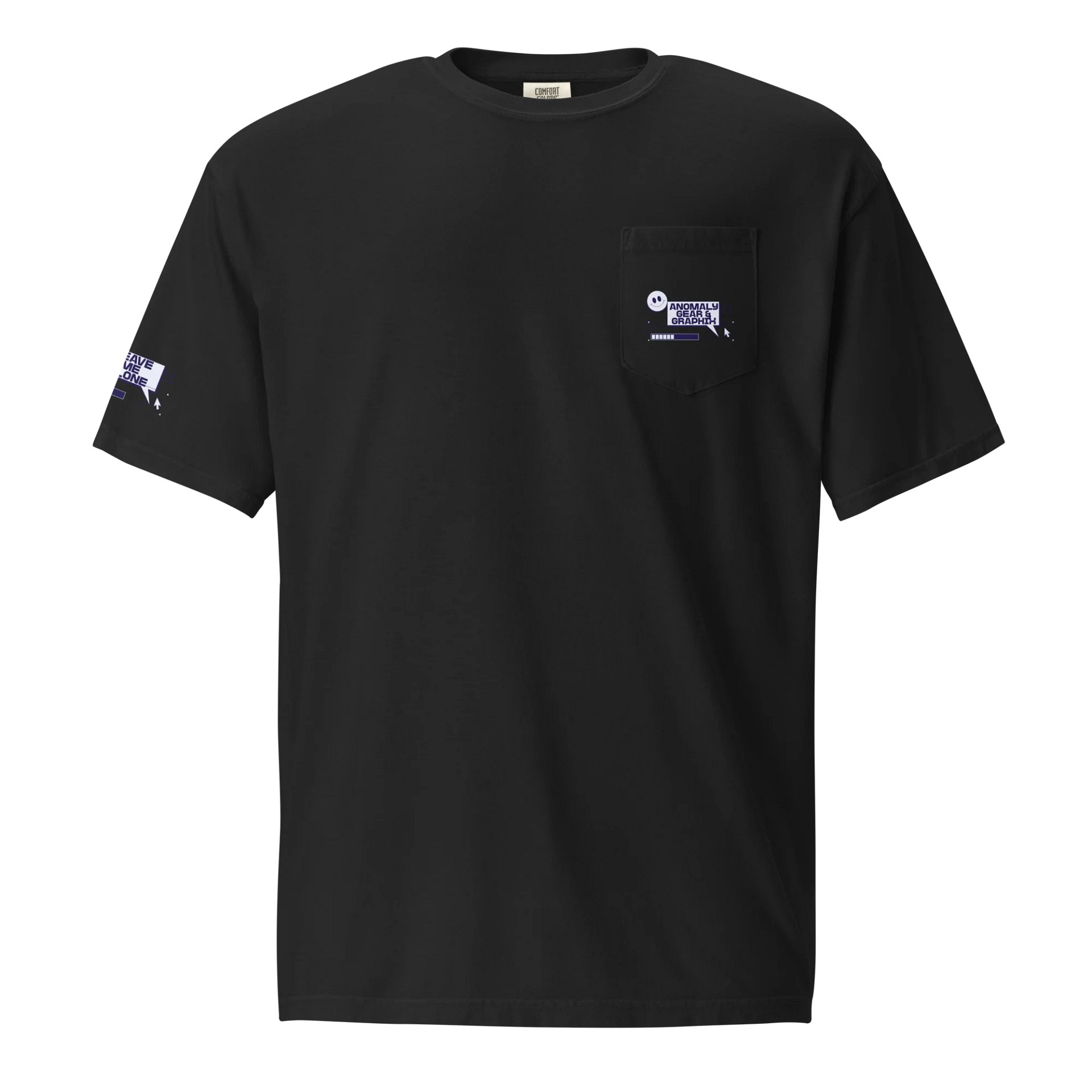 Leave Me Alone Anime Pocket Tee product image (2)