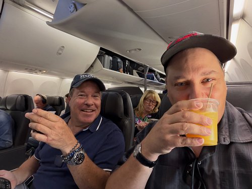 Last flight! ✈️ Palm Beach next! @themonkeywrenchmike