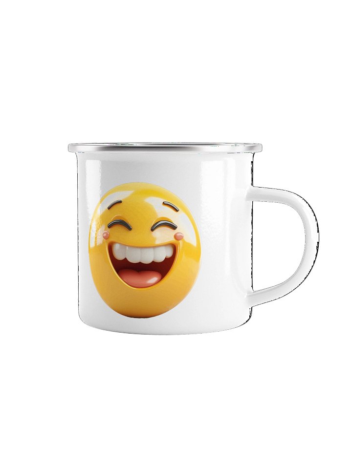 Happy F1 Enamel Mug product image (1)