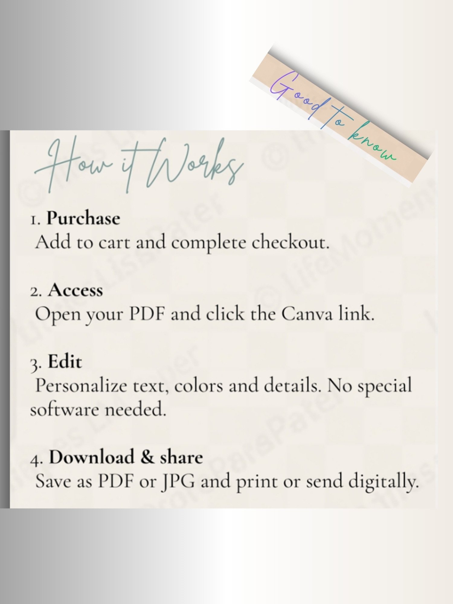 US Air Force Funeral Program Trifold | Patriotic Military Memorial Tribute product image (7)