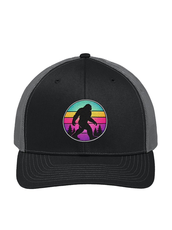 Bigfoot Trucker Cap Emrboidered product image (2)