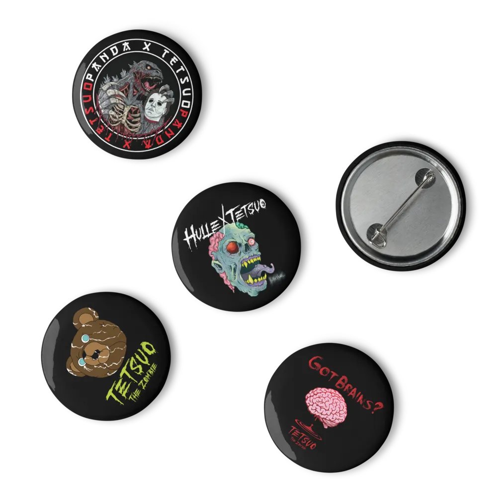 Zombie Gang Pin Buttons product image (15)