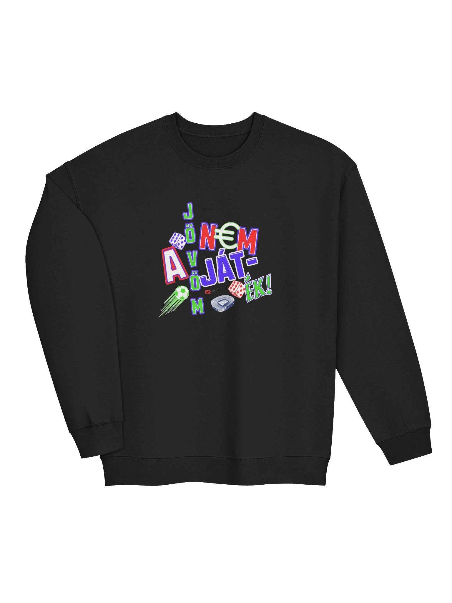 A jövőm nem játék! Unisex Gildan Pulcsi_EQALL.hu® Originals_Neon Színek product image (15)
