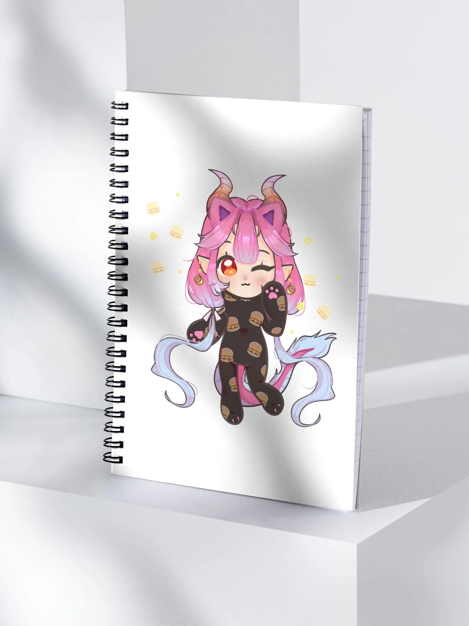 Cozy Burger Notebook product image (1)