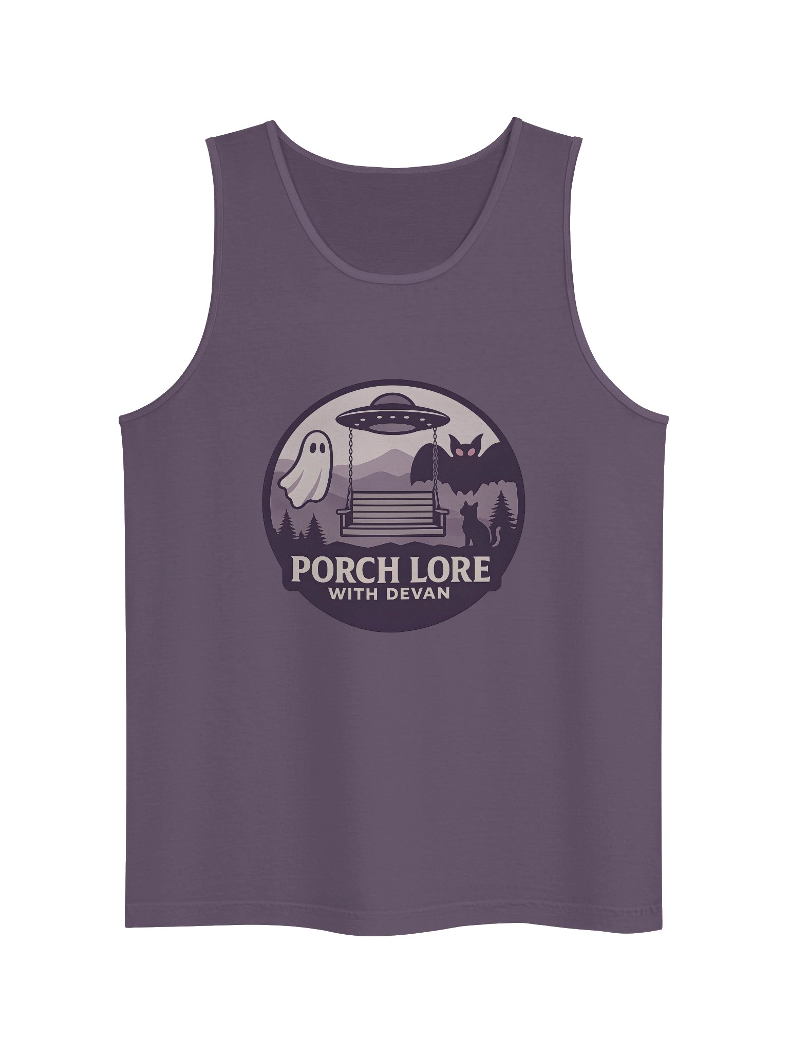 PORCH PALS UNISEX GARMENT DYED TANK TOP product image (1)