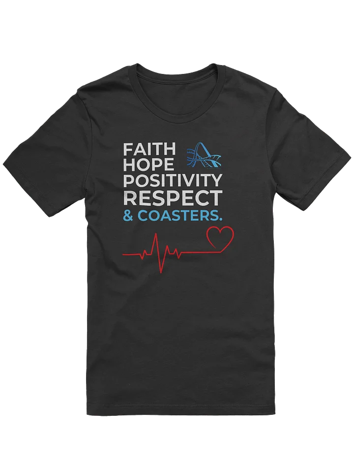 Faith Hope Positivity Respect T-Shirt product image (3)