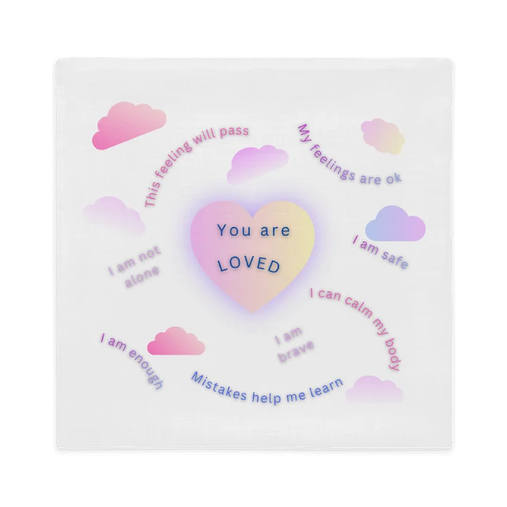 Pillow Case - Calm Down - Peaceful Pink product image (1)