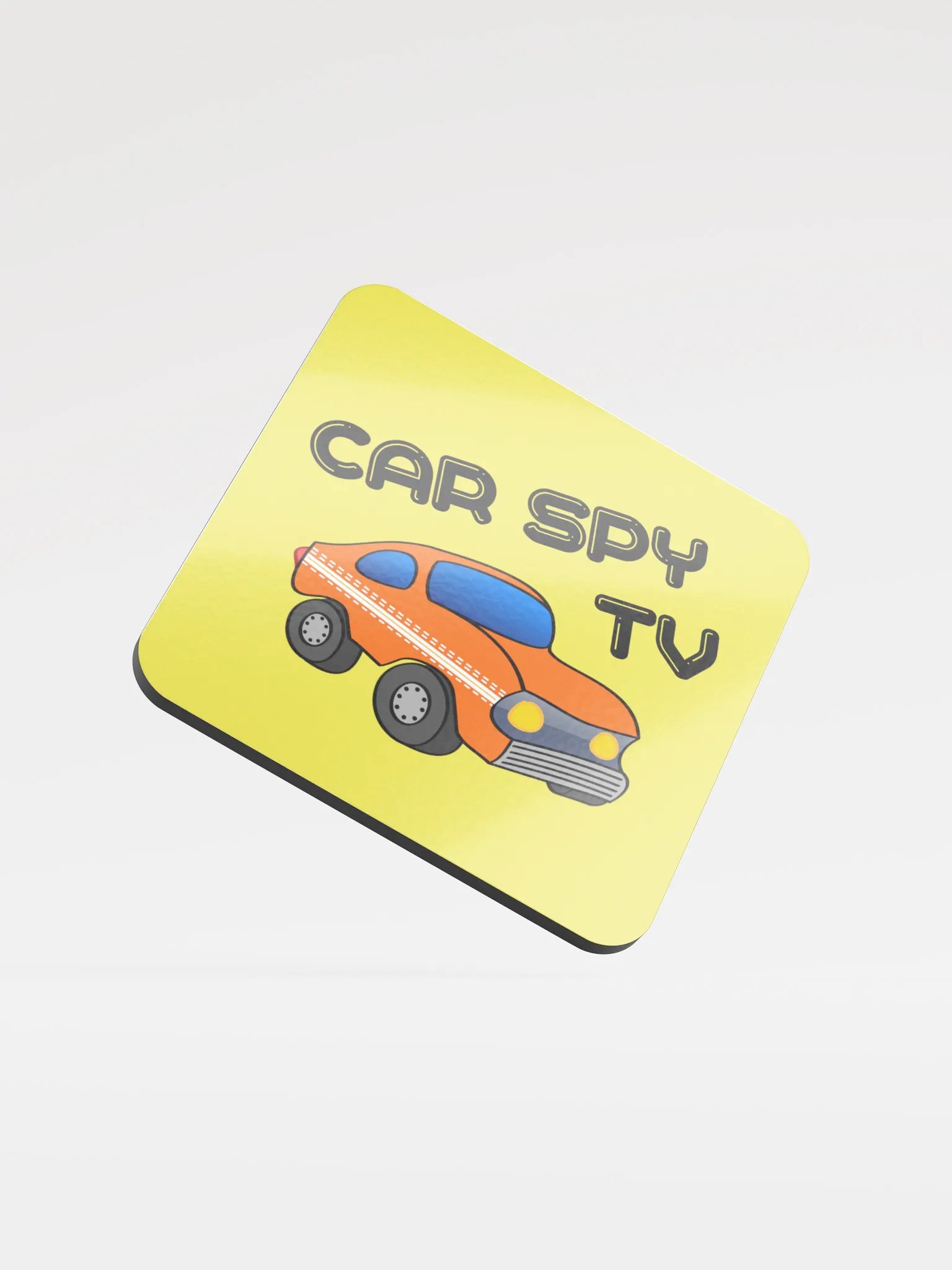 Coaster for Savages: CarSpyTV Logo product image (3)