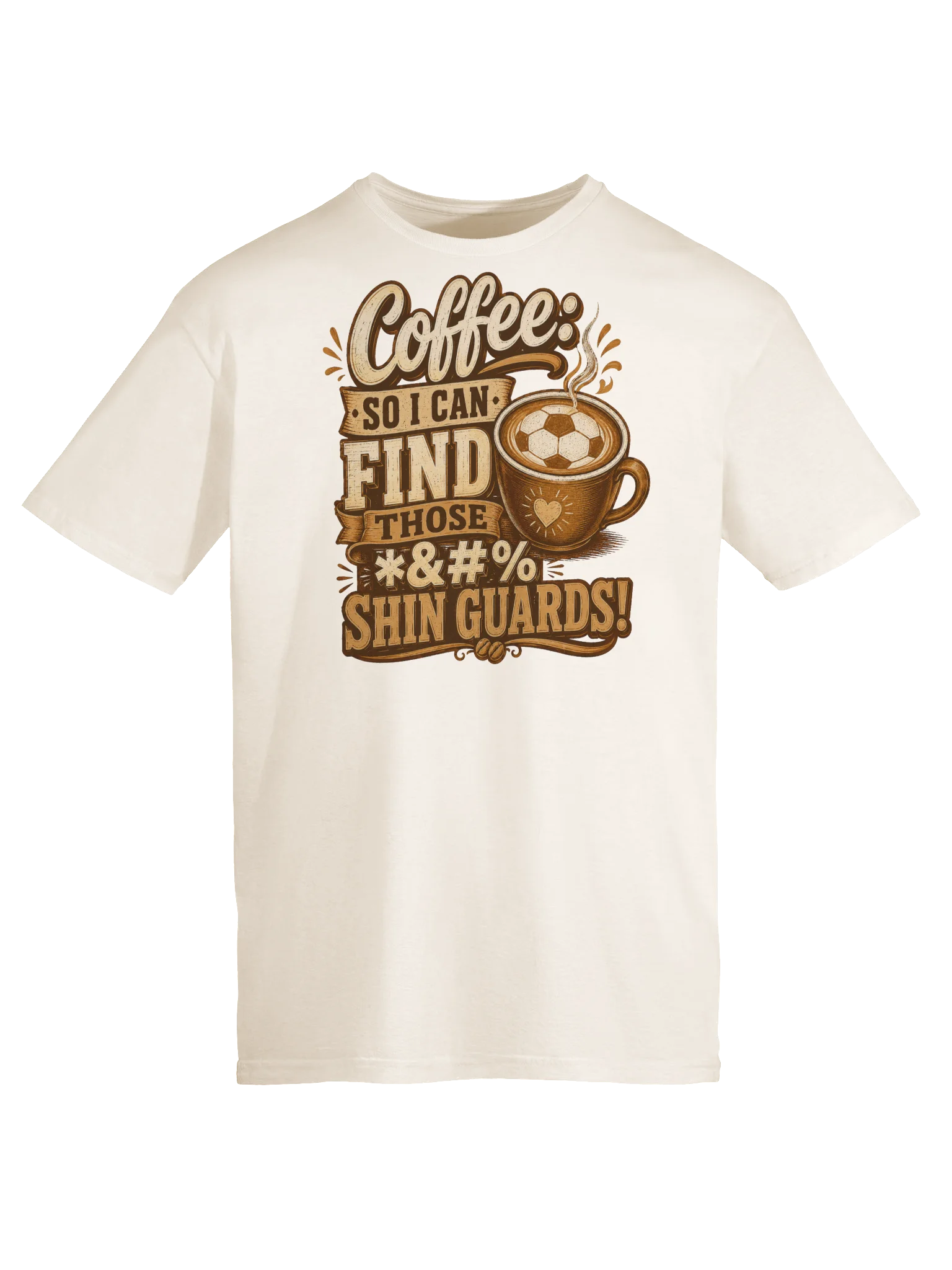 Coffee First, Then Shin Guards Tee product image (55)