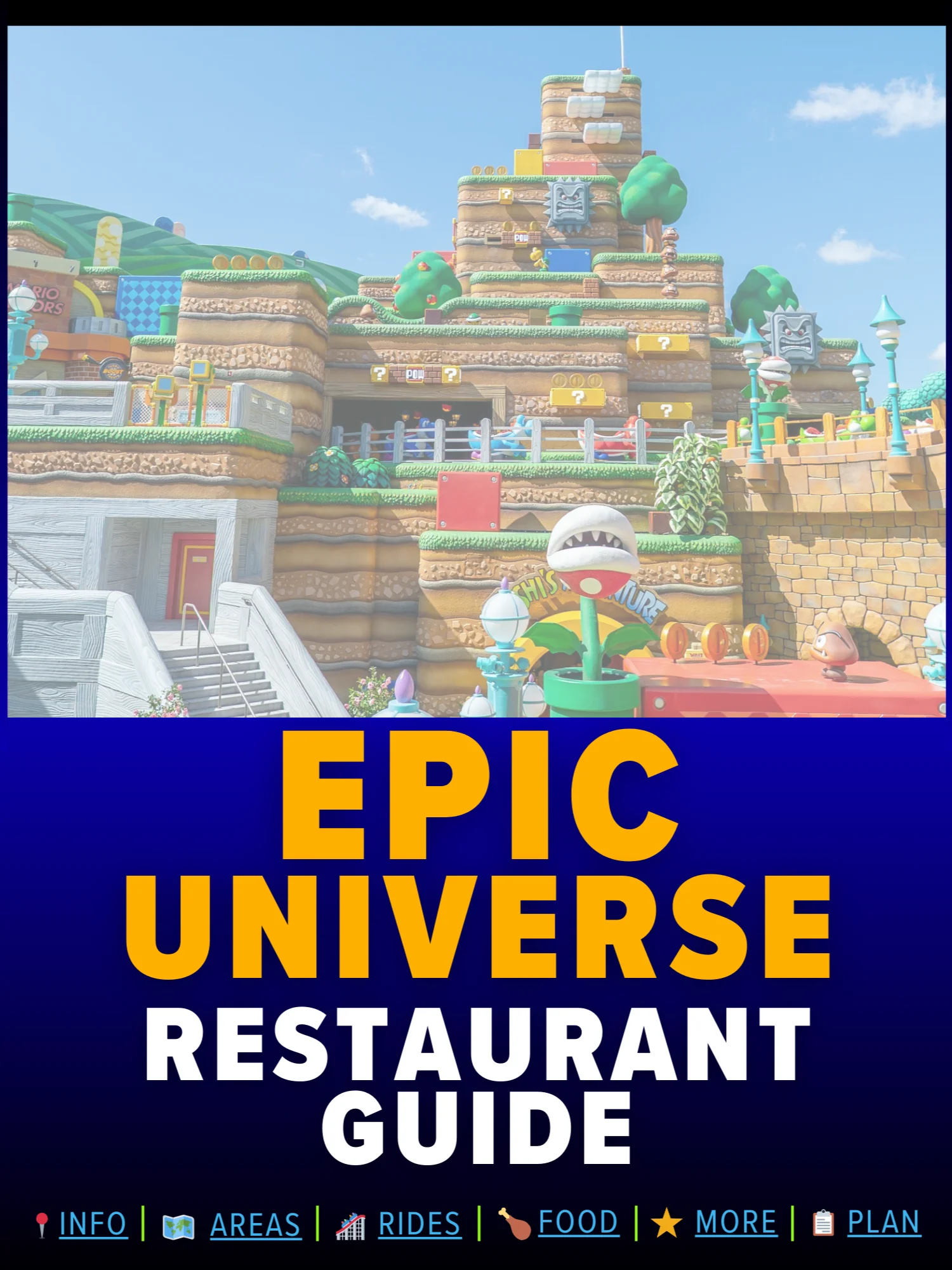 Epic Universe Guide 2026 | 63-Page Printable Digital PDF, Instant Download product image (8)