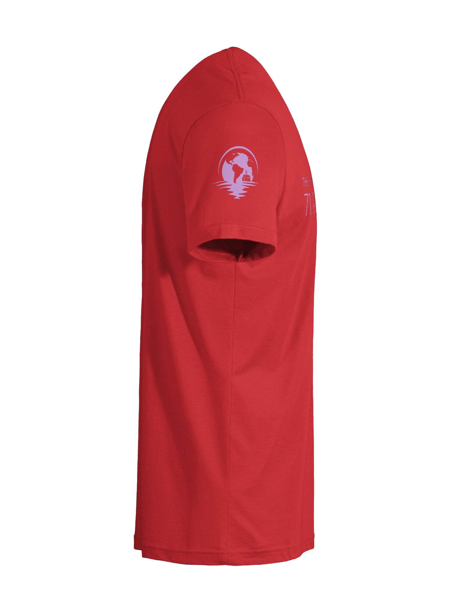 Be Bold Tee Red/Purple product image (10)