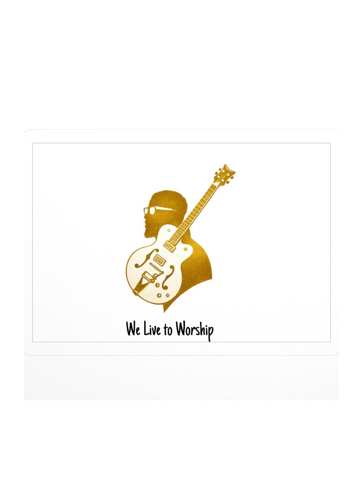DG Worship Sticker – “We Live to Worship” product image (3)