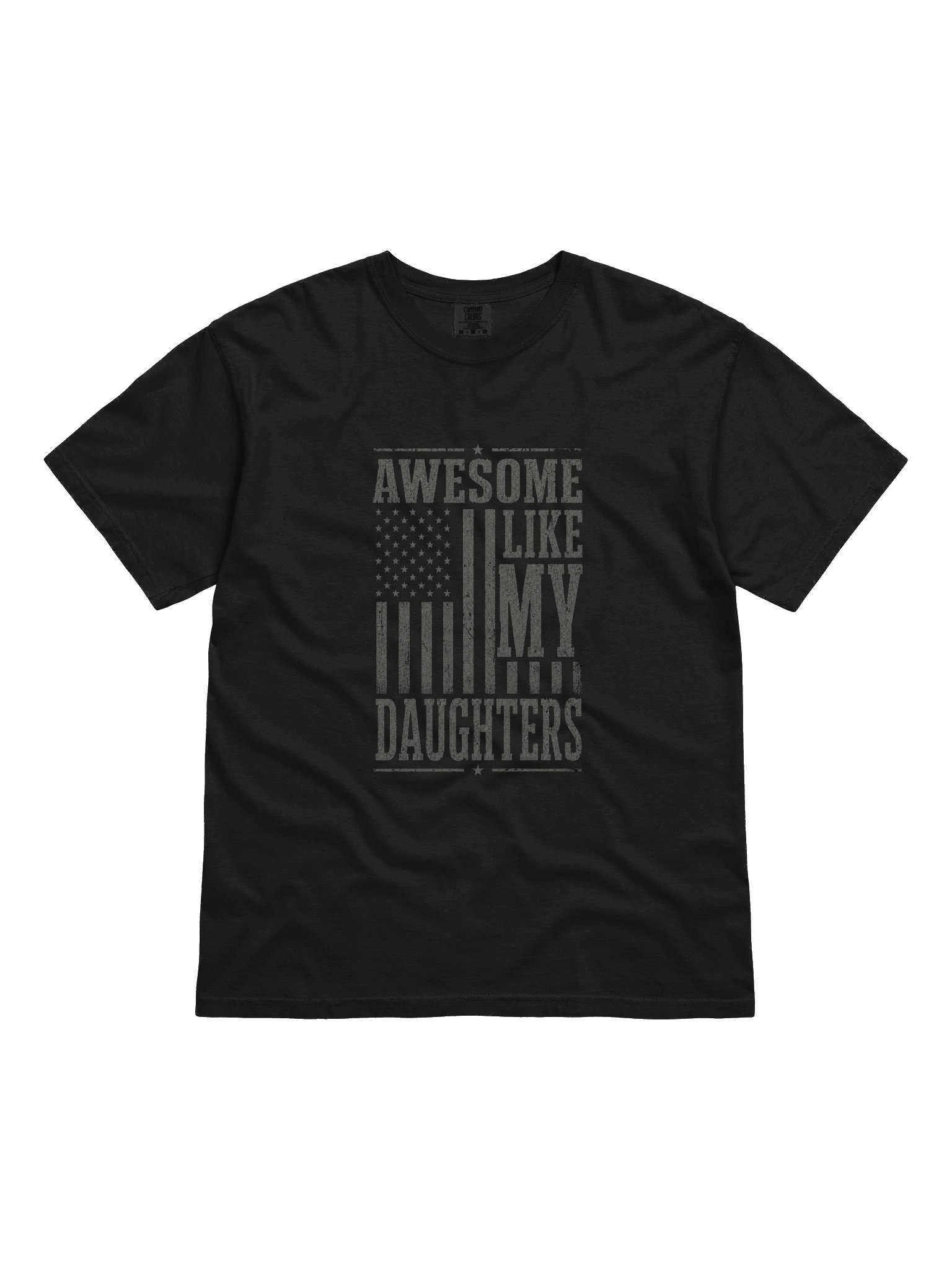 Awesome Like My Daughters Patriotic Tee product image (11)