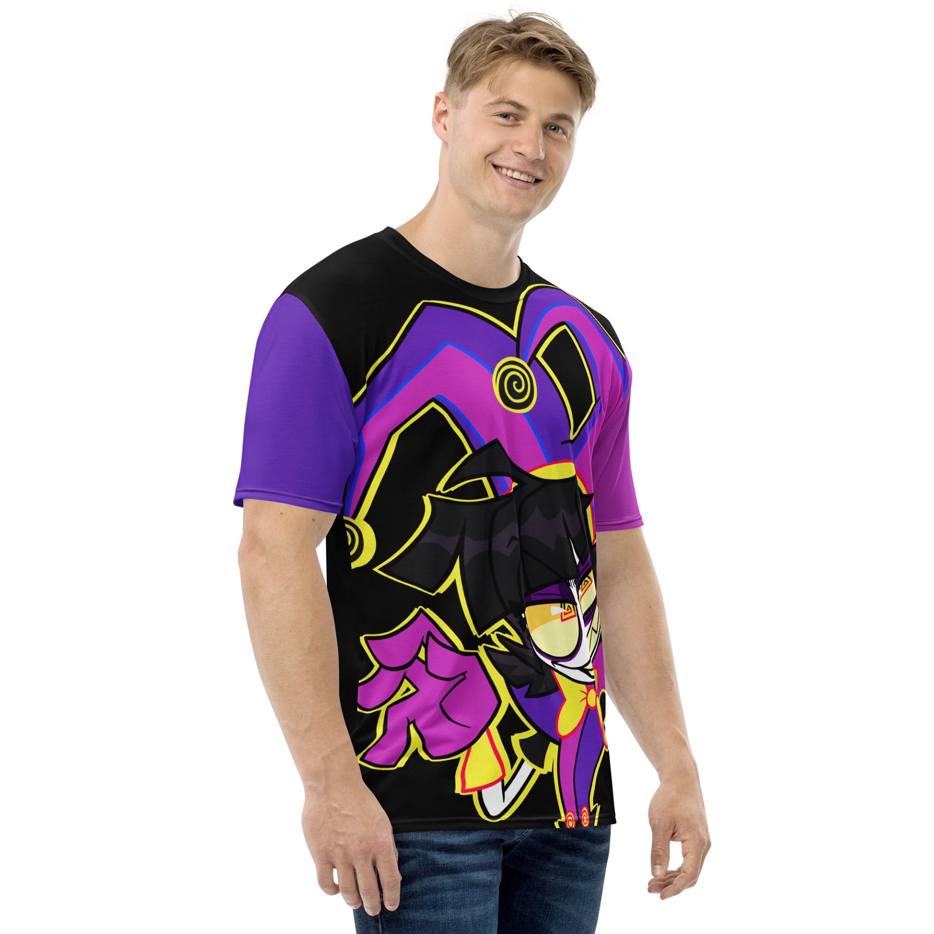 A Little Bit Bad - POX All Over Short Sleeve (Purple/Pink Sleeves) product image (4)