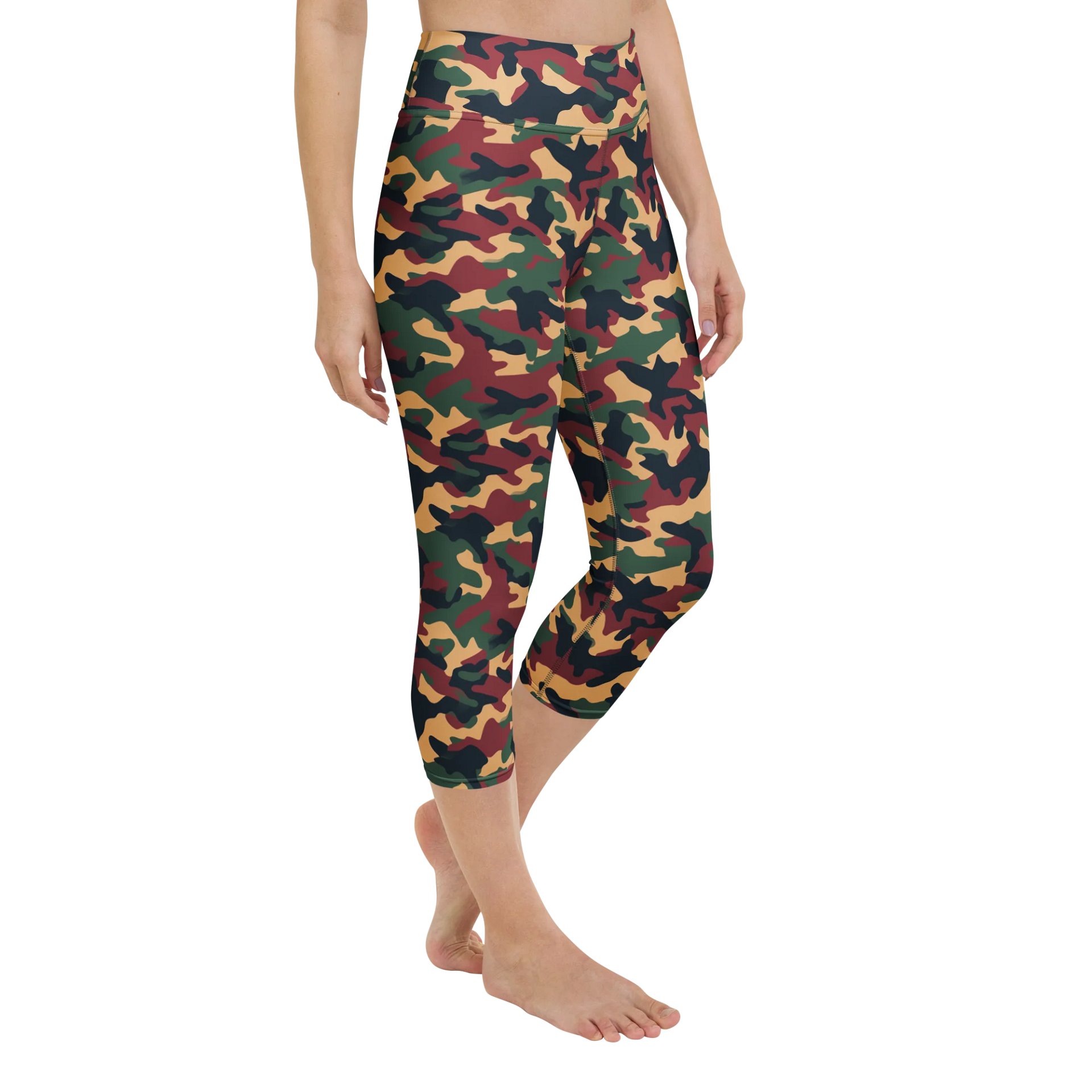 Autumn Camo Capri Leggings product image (3)