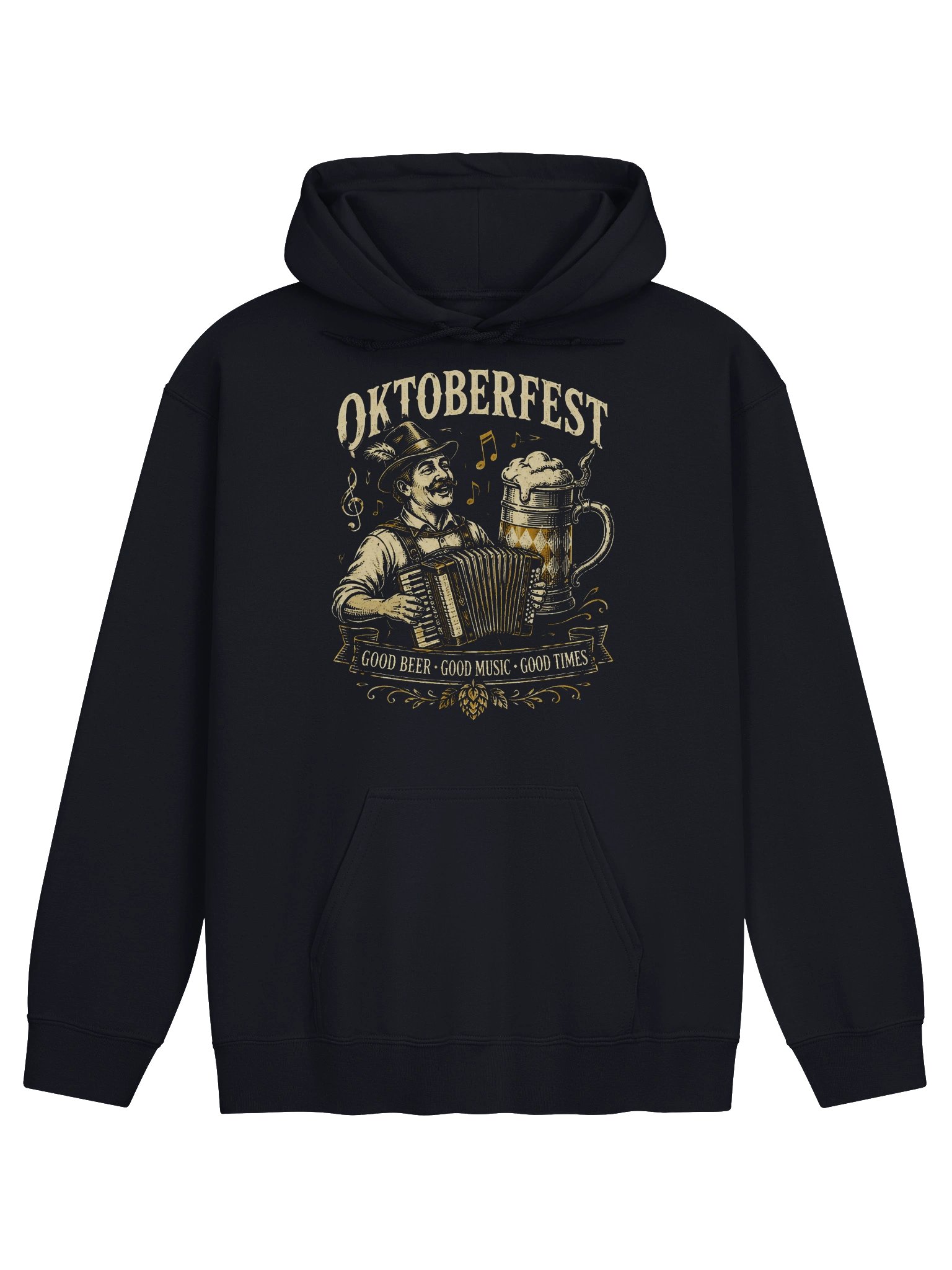 Oktoberfest Good Beer Good Music Vintage Hoodie product image (3)