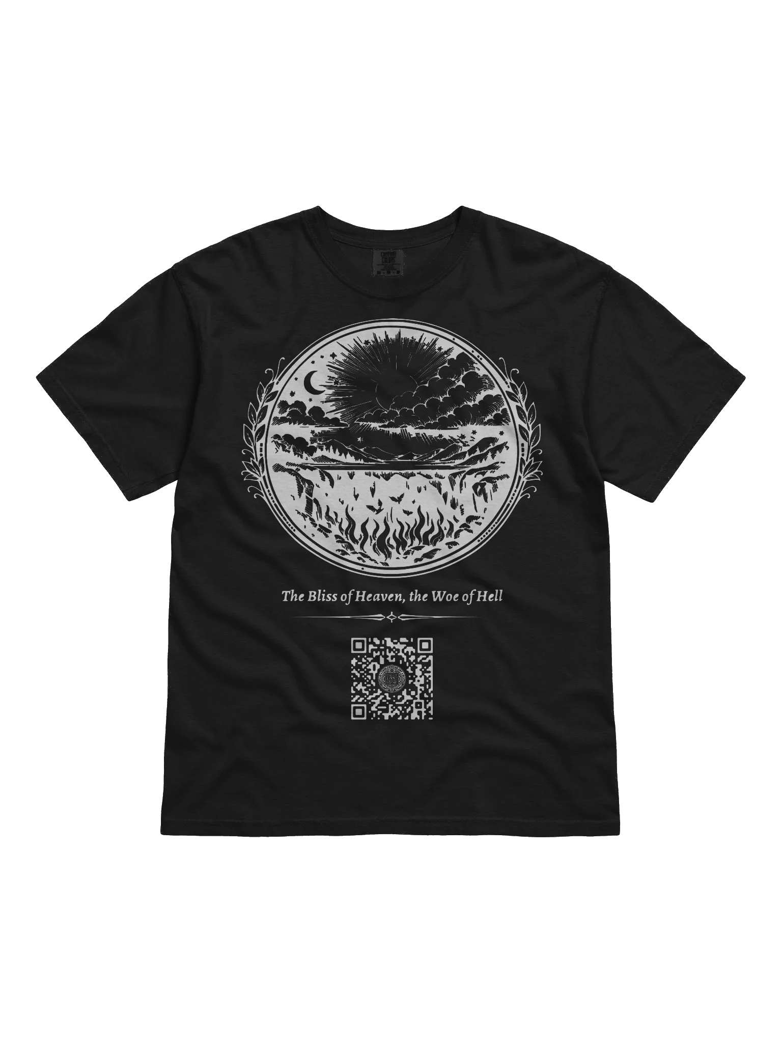 Bliss and Woe (White on Black/Color) product image (1)