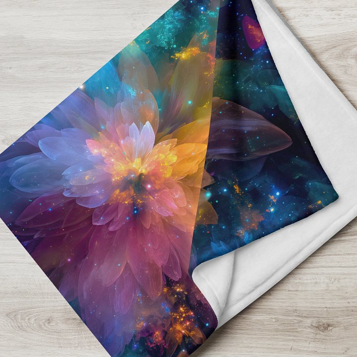 Surreal Floral Throw product image (2)