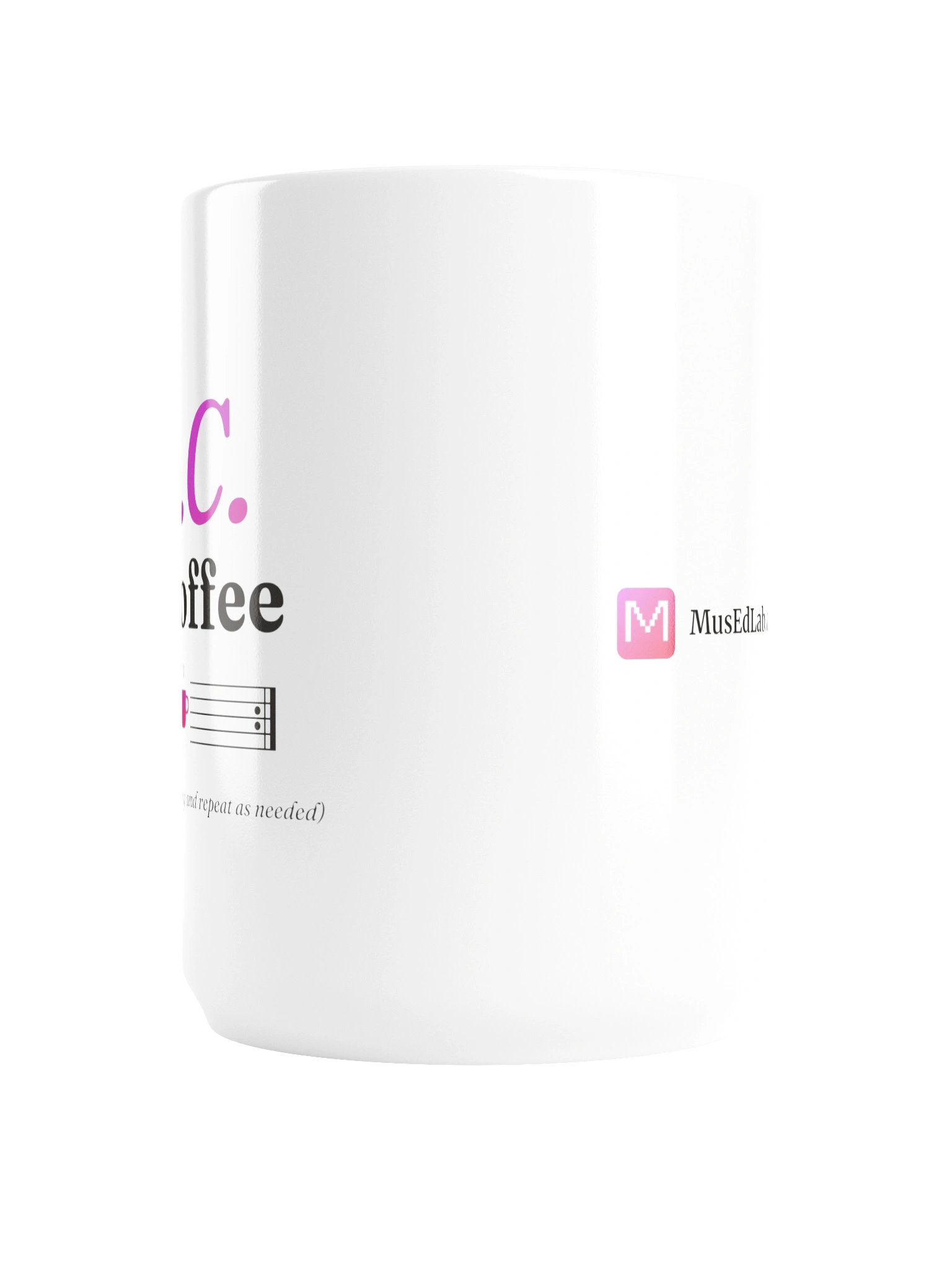 D.C. al Coffee Mug - White product image (2)